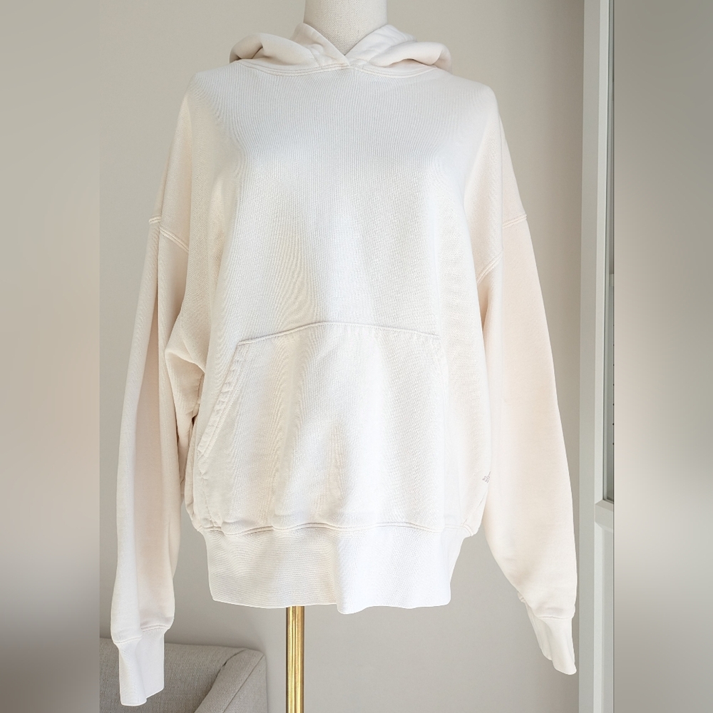 We Wore What Oversized Hoodie Ivory
